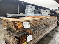 Ca. 93x douglas veer en groef, 18x145mm, lengte 400cm - afbeelding 2 van  3