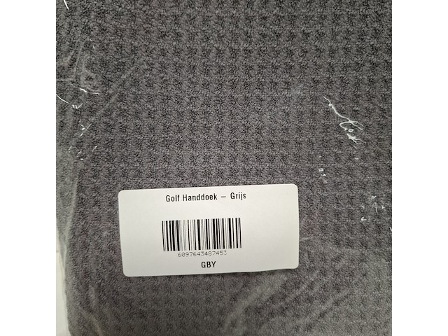 Ca. 93x golf handdoek grijs - afbeelding 3 van  3
