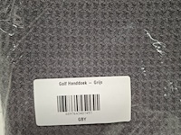 Ca. 93x golf handdoek grijs - afbeelding 3 van  3