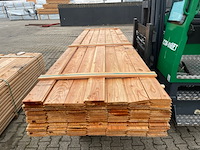 Ca. 94x douglas veer en groef, 18x145mm, lengte 400cm - afbeelding 1 van  3