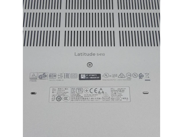 Ca. 94x laptop, dell, o.a. latitude 5410 - afbeelding 12 van  14