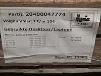 Ca. 94x laptop, dell, o.a. latitude 5410 - afbeelding 14 van  14
