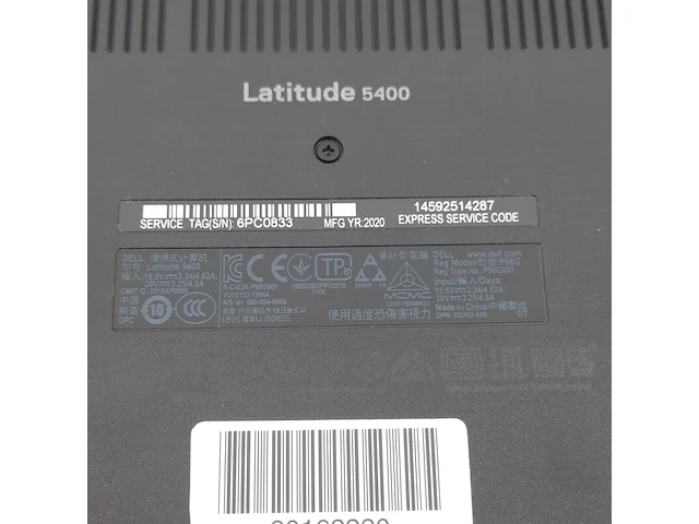 Ca. 94x laptop, dell, o.a. latitude 5410 - afbeelding 6 van  14