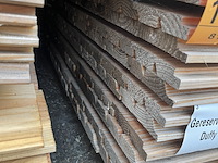 Ca. 95x douglas dubbele rhombus, 25x130mm, lengte 500cm - afbeelding 3 van  3