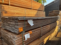 Ca. 95x douglas dubbele rhombus, 25x137mm, lengte 500cm - afbeelding 2 van  3