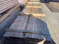 Ca. 95x douglas dubbele rhombus profiel, 25x137mm, lengte - afbeelding 1 van  3