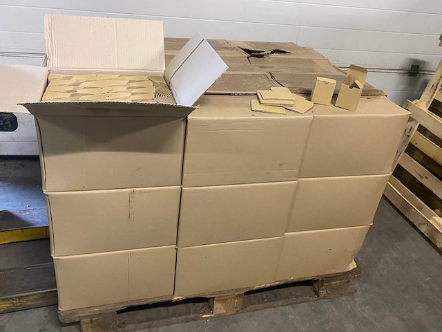Ca. 9600x autolockdoosjes ideaal voor kleine spullen, bruin - afbeelding 3 van  6