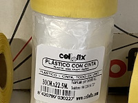 Ca. 960x rollen afdekfolie met masking tape - afbeelding 3 van  6