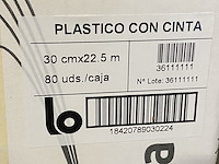 Ca. 960x rollen afdekfolie met masking tape - afbeelding 4 van  4