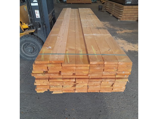 Ca. 96x douglas plank, 3,2 x 15 x 400 cm - afbeelding 1 van  6