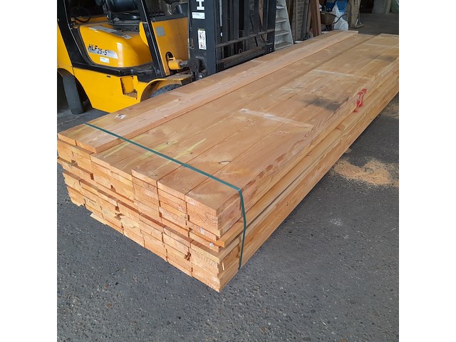 Ca. 96x douglas plank, 3,2 x 15 x 400 cm - afbeelding 3 van  6