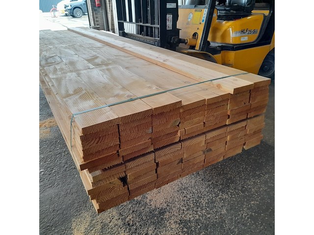 Ca. 96x douglas plank, 3,2 x 15 x 400 cm - afbeelding 5 van  6