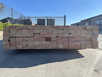 Ca. 96x douglas regels geschaafd, 45x70mm, lengte 400cm - afbeelding 2 van  3