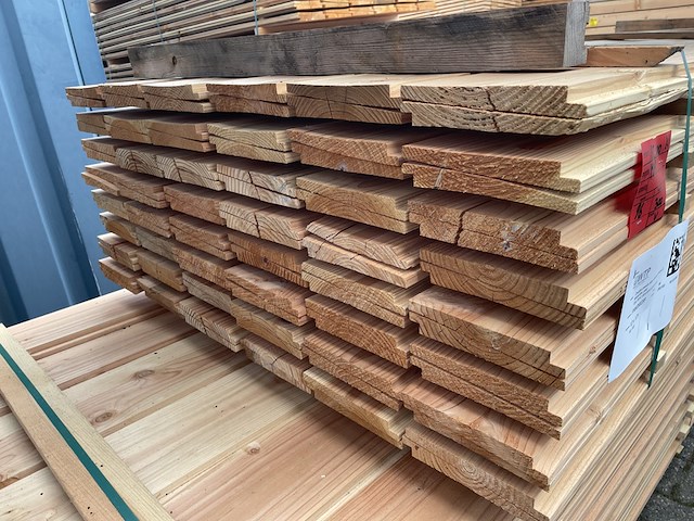 Ca. 96x douglas zweeds rabat, 26x190mm, lengte 300cm - afbeelding 3 van  3