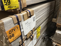 Ca. 96x guyana teak dekdelen gevingerlast, 21x120mm, lengte 400cm - afbeelding 4 van  4