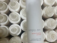 Ca. 96x peelingpomade tegen roos, simply zen - afbeelding 2 van  4