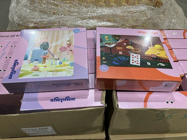 Ca. 96x puzzels 1000 stukjes, anydays - afbeelding 1 van  4
