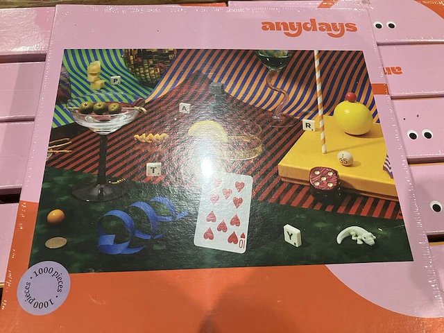 Ca. 96x puzzels 1000 stukjes, anydays - afbeelding 3 van  4