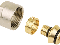 Ca. 96x zak eurokonus schroefkoppelingen henco, ek20-2 - afbeelding 1 van  3