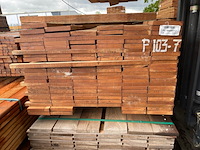 Ca. 97x angelim pedra beschoeiingsplanken, 20x150mm, lengte 17/200cm, 39/250cm, 33/300cm, 8/350cm - afbeelding 3 van  3