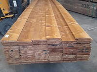 Ca. 97x vuren thermowood mes en groefdeel, 2,0 x 19,3 x 510 cm - afbeelding 2 van  9