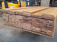 Ca. 97x vuren thermowood mes en groefdeel, 2,0 x 19,3 x 510 cm - afbeelding 3 van  9