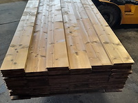 Ca. 97x vuren thermowood mes en groefdeel, 2,0 x 19,3 x 510 cm - afbeelding 5 van  9