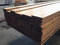 Ca. 97x vuren thermowood mes en groefdeel, 2,0 x 19,3 x 510 cm - afbeelding 7 van  9