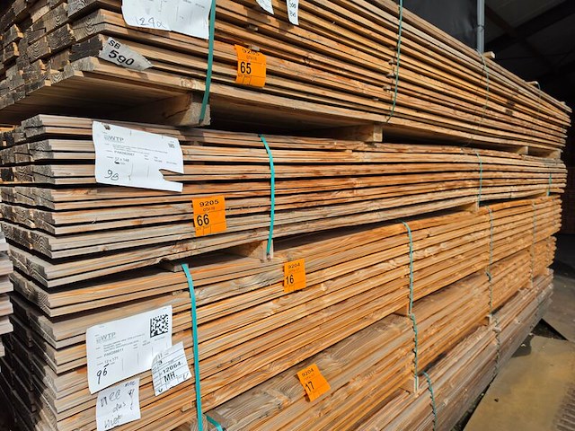 Ca. 98x douglas zweeds rabat, 26x160mm, lengte 500cm - afbeelding 4 van  4