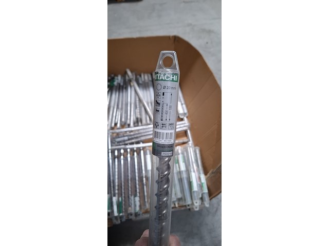 Ca. 98x hamerboor, hitachi, diverse soorten - afbeelding 6 van  11