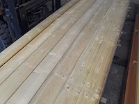 Ca. 98x vuren geïmpregneerde rabatdelen, 1,8 x 14 x 510 cm - afbeelding 3 van  5