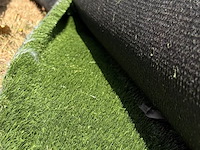Ca. 9m2 kunstgras, 30 mm hoog, groen - afbeelding 2 van  3