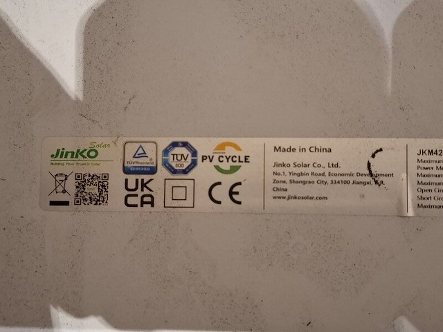 Ca. 9x diverse zonnepanelen o.a. aiko, jinko - afbeelding 9 van  9