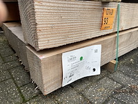 Ca. 9x douglas balken fijnbezaagd, 150x150mm, lengte 400cm - afbeelding 4 van  4