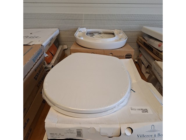 Ca. 9x toiletzitting/deksel villeroy & boch - afbeelding 2 van  9