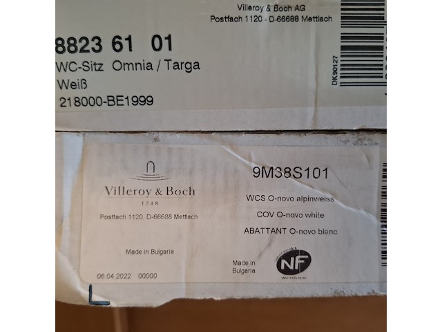 Ca. 9x toiletzitting/deksel villeroy & boch - afbeelding 7 van  9