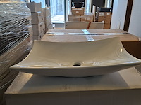 Ca. 9x waskom best design, raaf, glans wit - afbeelding 1 van  7