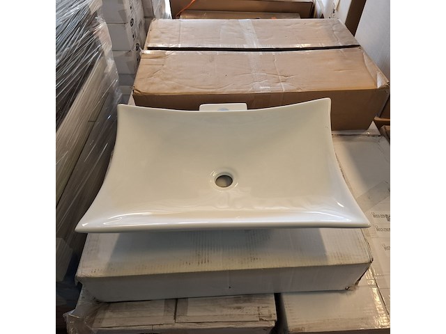 Ca. 9x waskom best design, raaf, glans wit - afbeelding 3 van  7