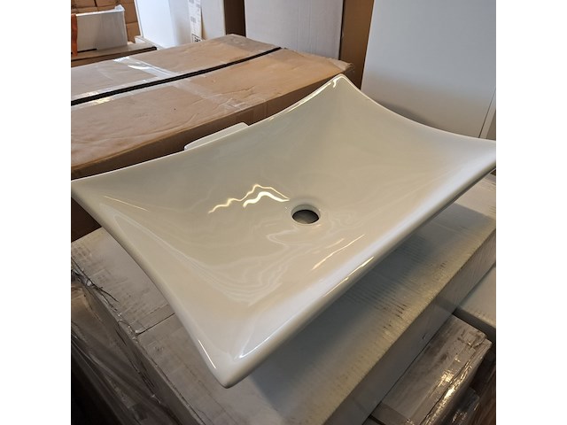 Ca. 9x waskom best design, raaf, glans wit - afbeelding 5 van  7