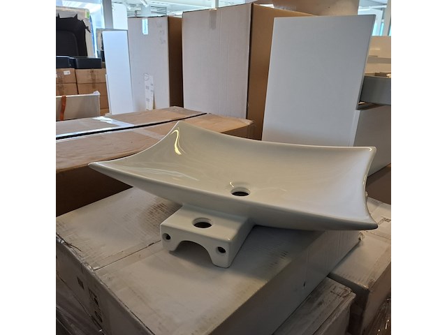 Ca. 9x waskom best design, raaf, glans wit - afbeelding 6 van  7