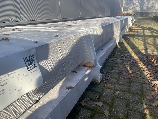 Ca. x douglas balken geschaafd, 45x95mm, lengte 1300cm - afbeelding 2 van  3