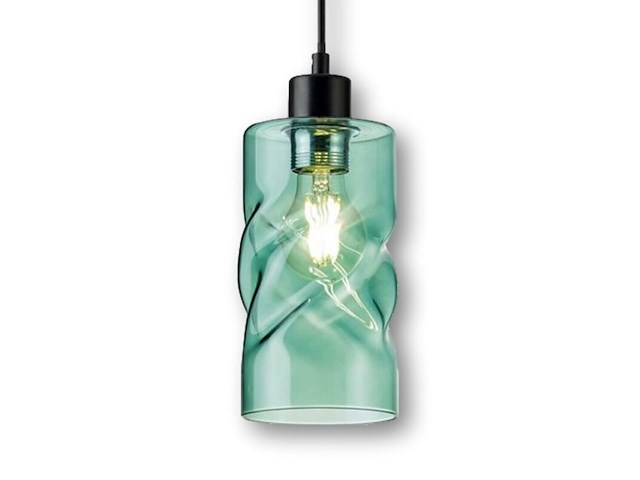 Ca.118x hanglamp reality, swirl, turquoise - afbeelding 1 van  7