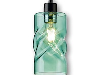 Ca.118x hanglamp reality, swirl, turquoise - afbeelding 1 van  7