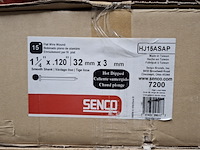 Ca.11x doos á 7200 asfaltnagels 32x3 mm senco, hj15asap - afbeelding 3 van  5