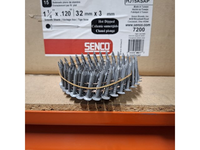 Ca.11x doos á 7200 asfaltnagels 32x3 mm senco, hj15asap - afbeelding 5 van  5