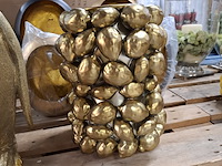 Ca.11x windlicht, 1x bijzettafel en 1x vaas des pots - afbeelding 5 van  9