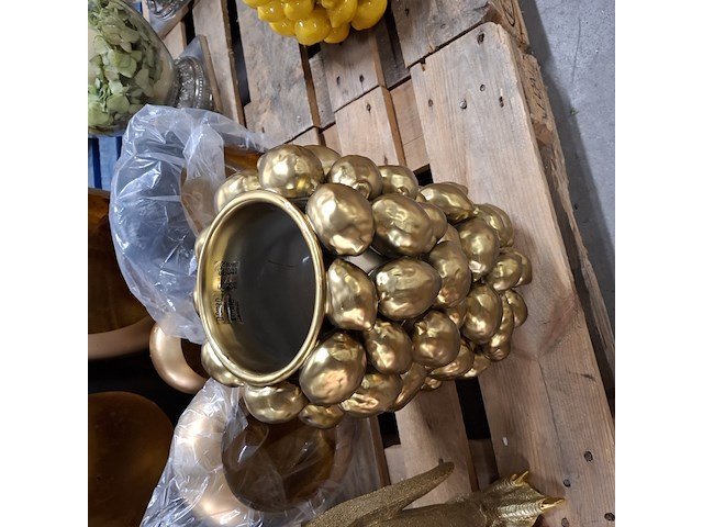 Ca.11x windlicht, 1x bijzettafel en 1x vaas des pots - afbeelding 6 van  9