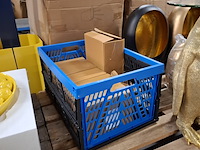 Ca.11x windlicht, 1x bijzettafel en 1x vaas des pots - afbeelding 8 van  9