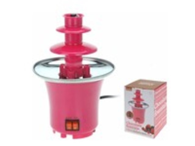 Ca.12x excellent electrics chocoladefontein 65w - bruin/roze - afbeelding 2 van  3