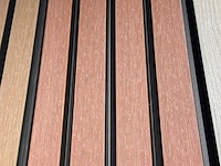 Ca.12x hkc wandpaneel binnen/buiten, red sandalwood, 2026